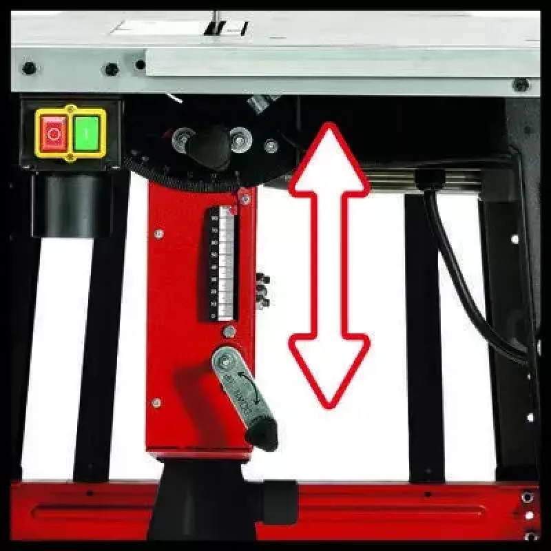 Einhell TC-TS 315 U 4340556 pöytäpyörösaha, 1800 W, 315 mm terä, 85 mm leikkaussyvyys, 2950 r/min, punainen/musta