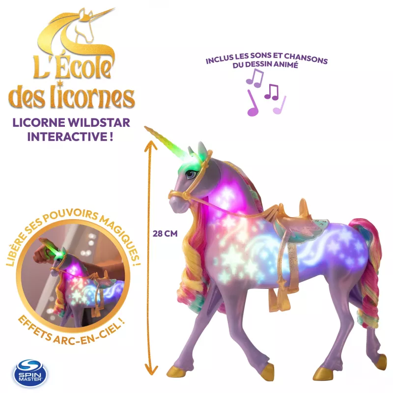 Spin Master Unicorn Academy - Licht-Magie Wildstar, leikkihahmo