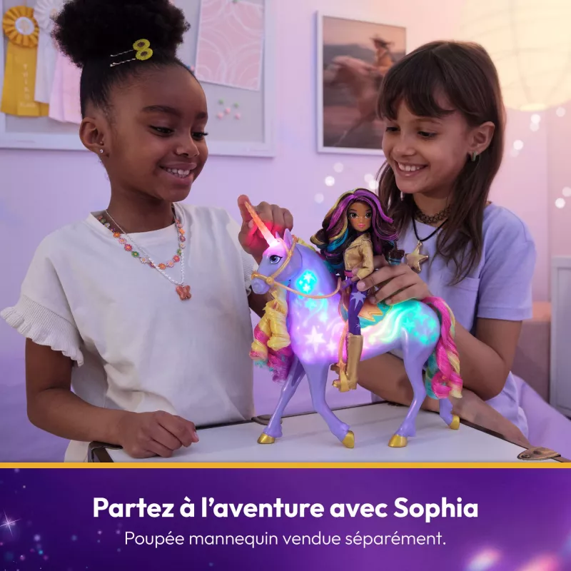Spin Master Unicorn Academy - Licht-Magie Wildstar, leikkihahmo