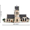 Rakennuspalikat Cobi kirkko Sainte-Mère-Église 2280 osaa 10 vuotta