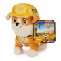 Rubble & Crew, premium-pehmolelut, 18 cm Charger-pehmolelu rakennustyöläisen asussa, lelu pojille ja tytöille 3 vuodesta