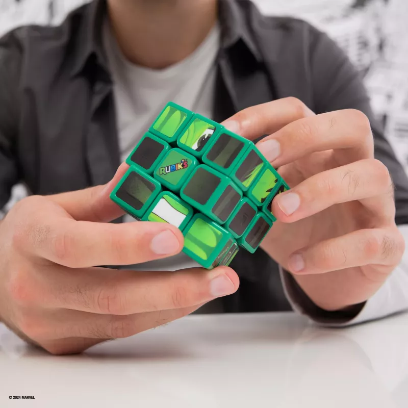 Spin Master Rubik's - Cubers 3x3 Hulk, taitopeli
