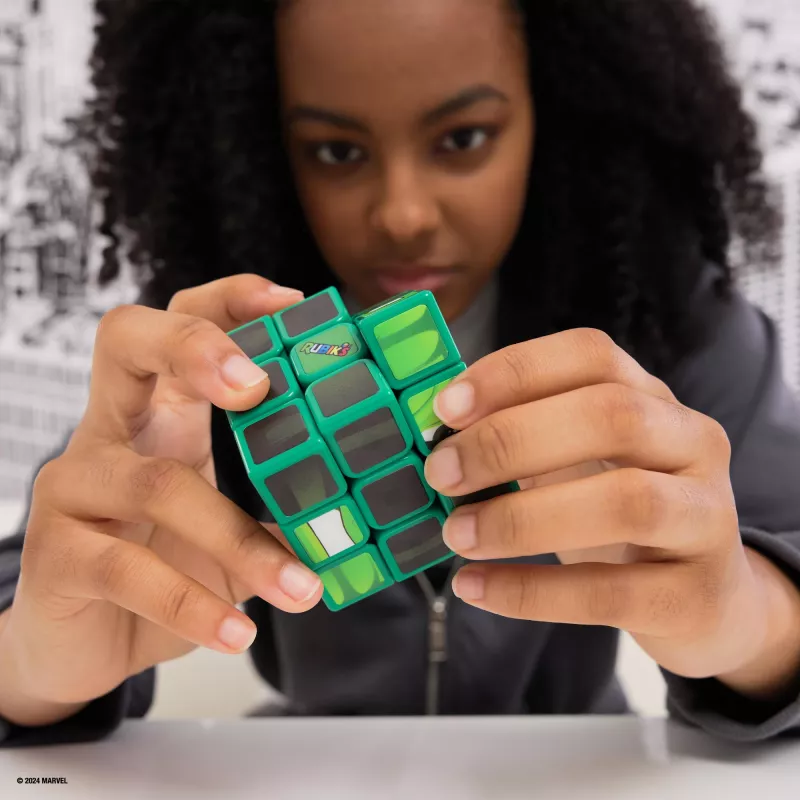 Spin Master Rubik's - Cubers 3x3 Hulk, taitopeli