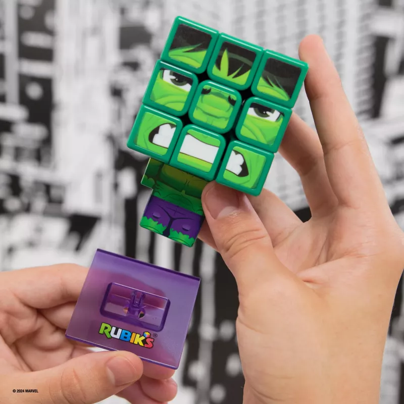 Spin Master Rubik's - Cubers 3x3 Hulk, taitopeli