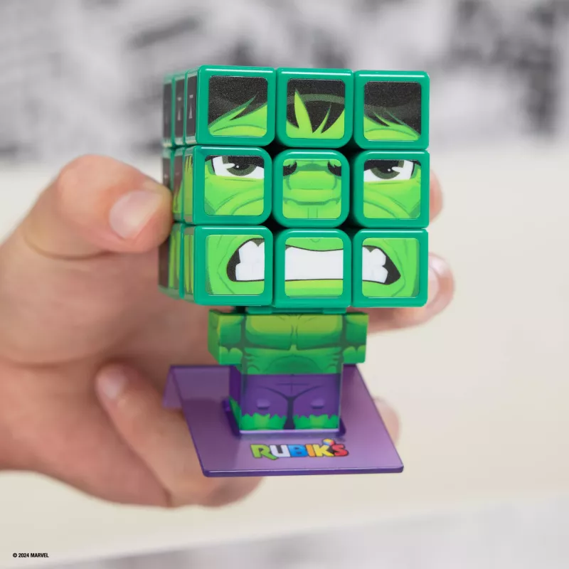 Spin Master Rubik's - Cubers 3x3 Hulk, taitopeli