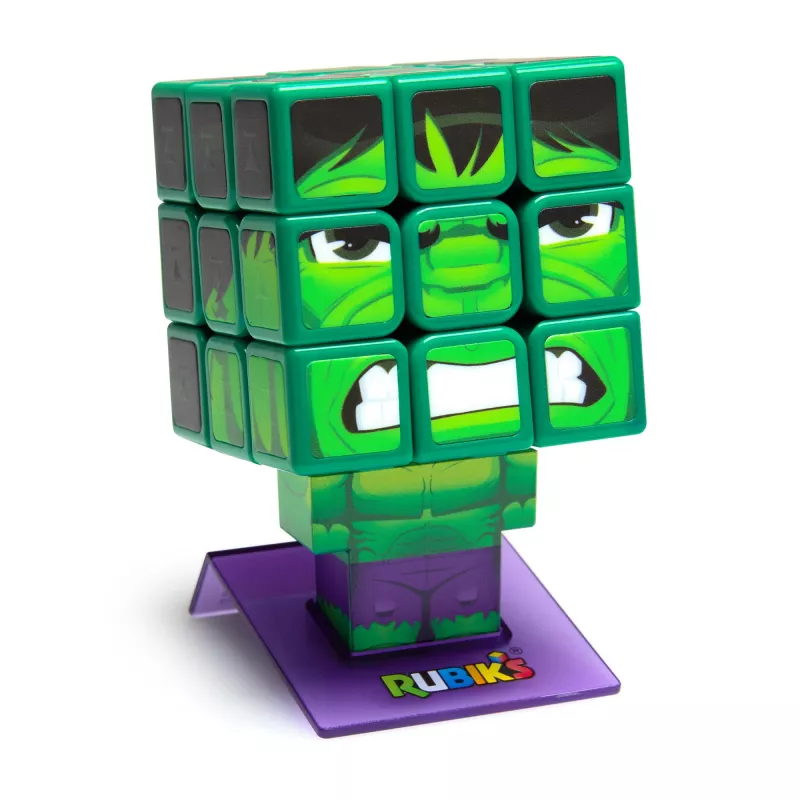 Spin Master Rubik's - Cubers 3x3 Hulk, taitopeli