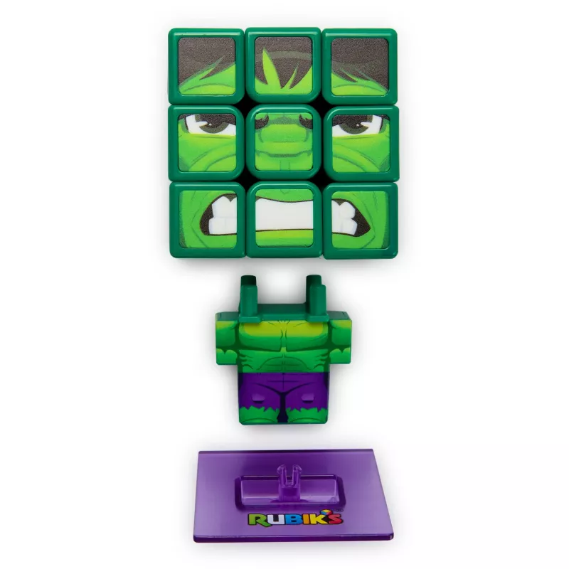 Spin Master Rubik's - Cubers 3x3 Hulk, taitopeli