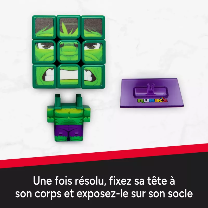 Spin Master Rubik's - Cubers 3x3 Hulk, taitopeli