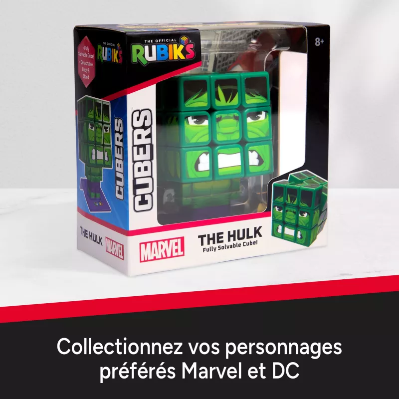 Spin Master Rubik's - Cubers 3x3 Hulk, taitopeli