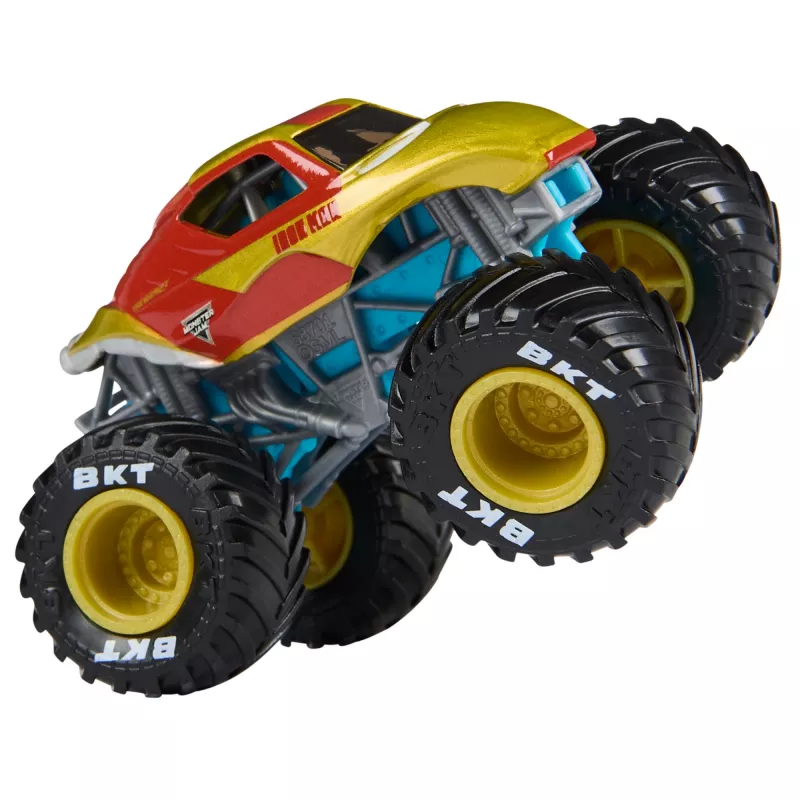 Monster Jam, Marvel virallinen Iron Man vs. War Machine painetut monsteriautot, mittakaava 1:64, lelu pojille ja tytöille 3 vuotta ja vanhemmille