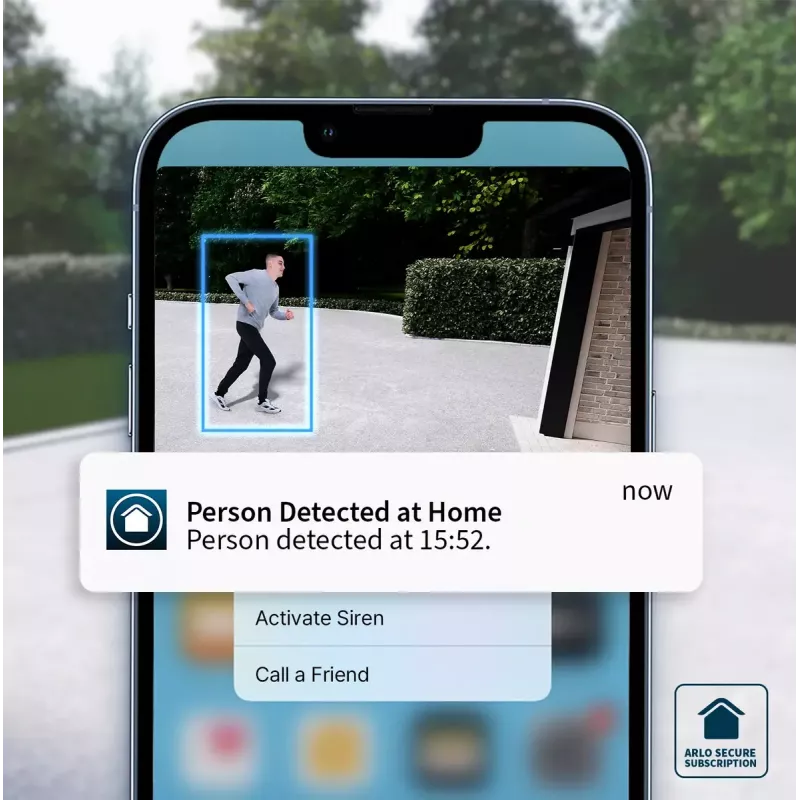 IP-valvontakamera Arlo Essential 2K Indoor Security Camera 2 kpl:n pakkaus langaton sisäkäyttöön