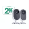 IP-valvontakamera Arlo Essential 2K Indoor Security Camera 2 kpl:n pakkaus langaton sisäkäyttöön