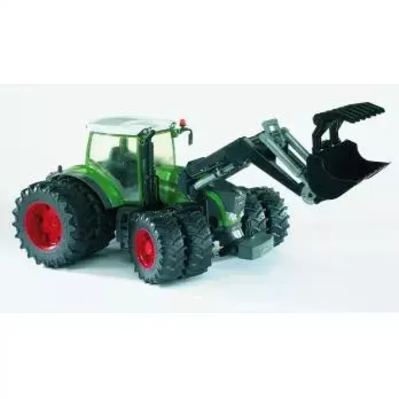 Lelutraktori BRUDER Fendt 936 Vario etukuormaajalla, ABS, suositeltu ikä 3+