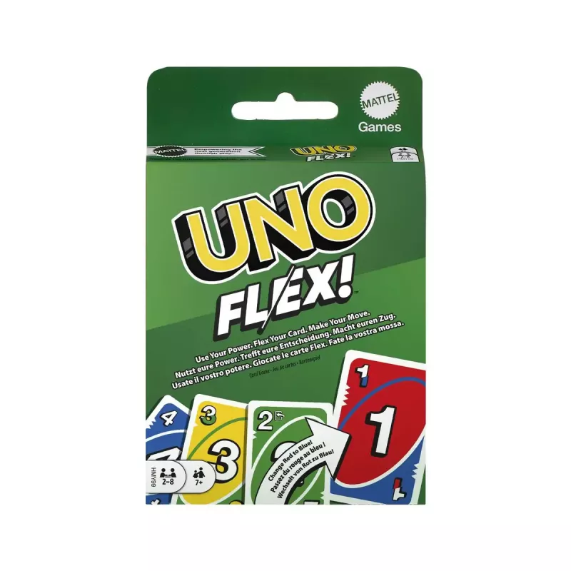 Korttipeli MATTEL Games UNO Flex — korttipeli, ikä 7+