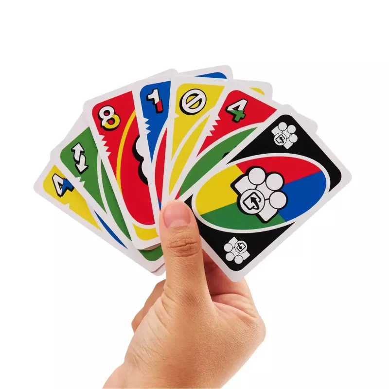 Korttipeli MATTEL Games UNO Flex — korttipeli, ikä 7+