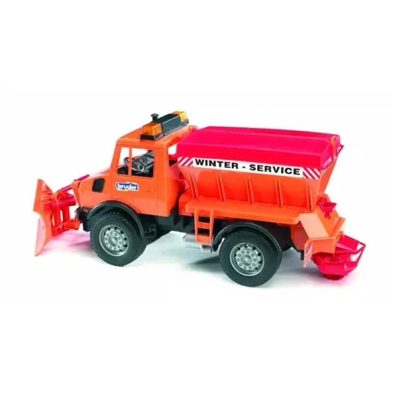 Kuorma-auto BRUDER MB Unimog, ABS-rakenne, suositeltu ikä 4+