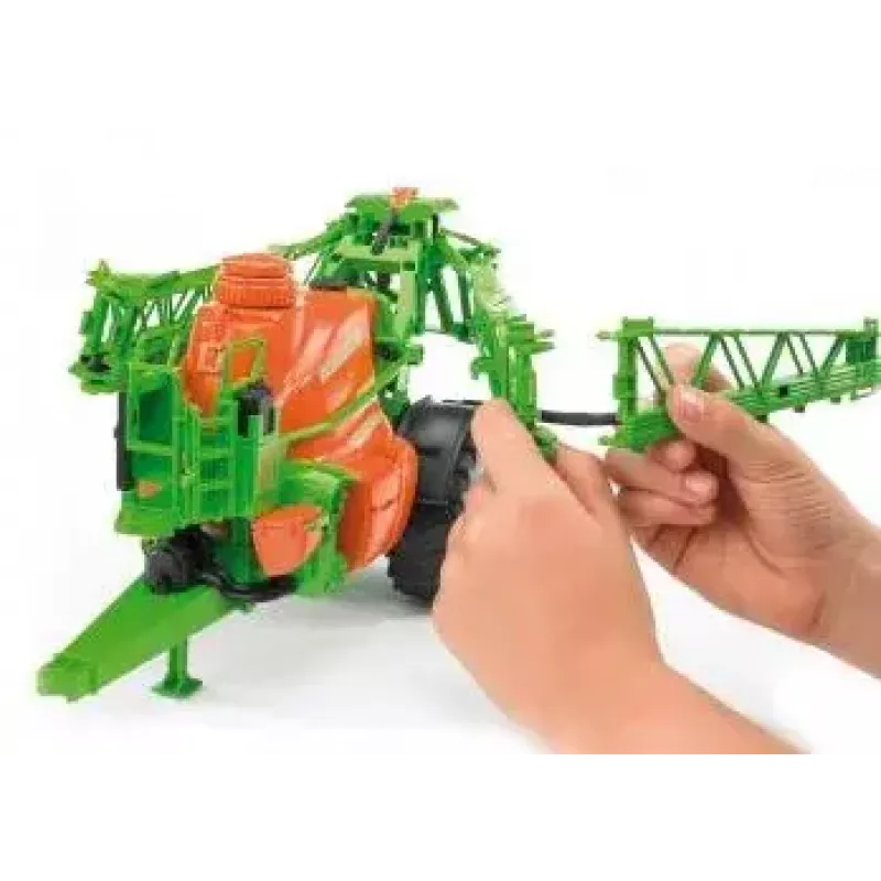 Tarvike BRUDER Amazone UX 5200 -malliin mittakaavassa — muoviosa vihreä ja oranssi