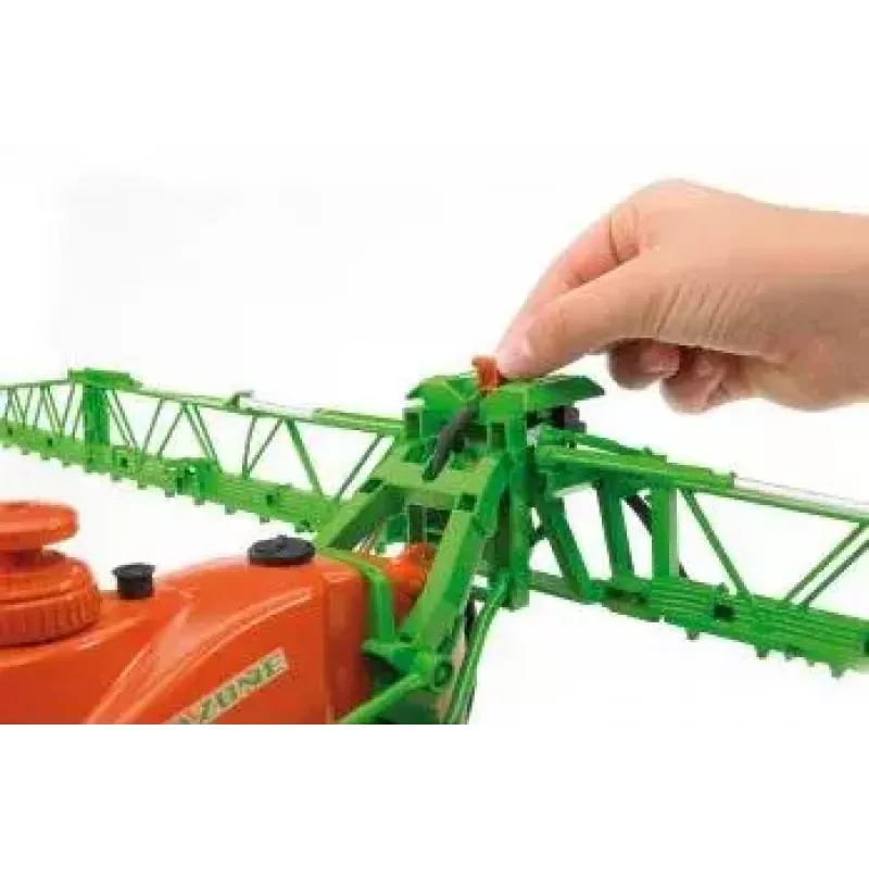Tarvike BRUDER Amazone UX 5200 -malliin mittakaavassa — muoviosa vihreä ja oranssi