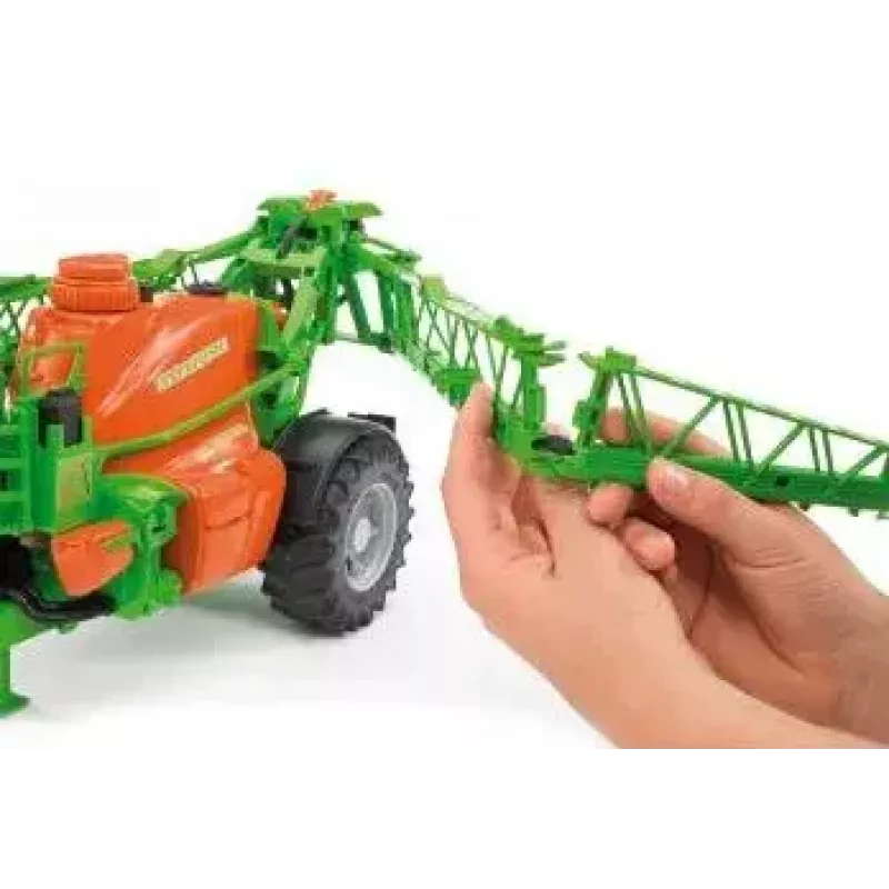Tarvike BRUDER Amazone UX 5200 -malliin mittakaavassa — muoviosa vihreä ja oranssi