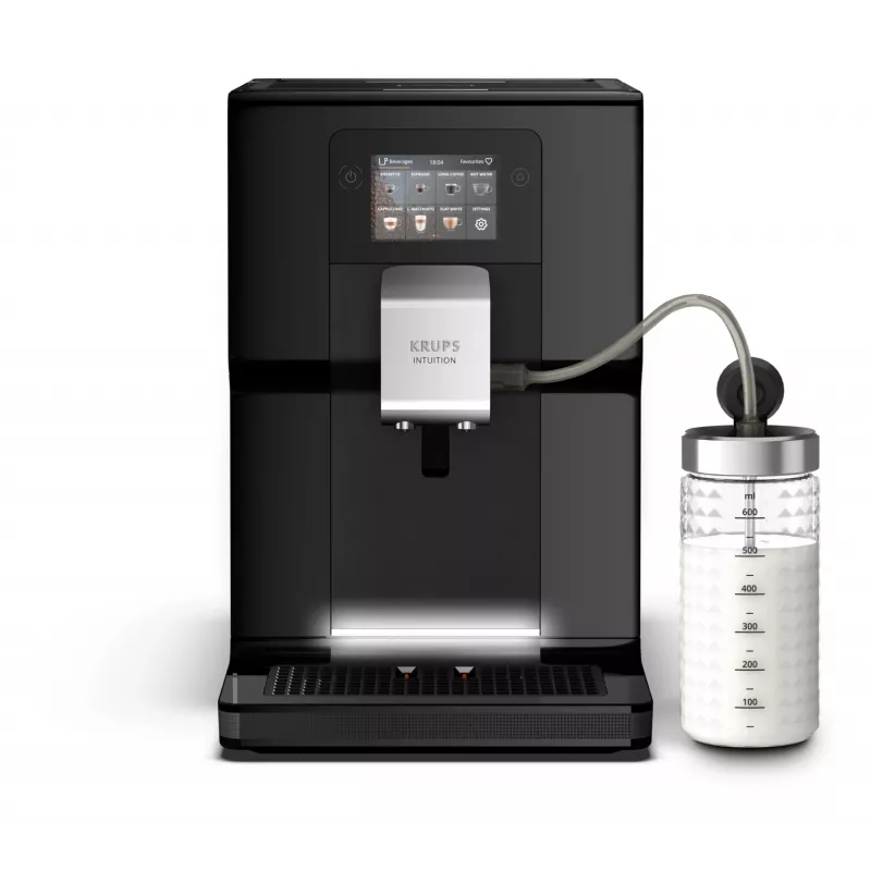 Krups Intuition Preference EA8738 täysautomaattinen kahvikone, 3 l, musta