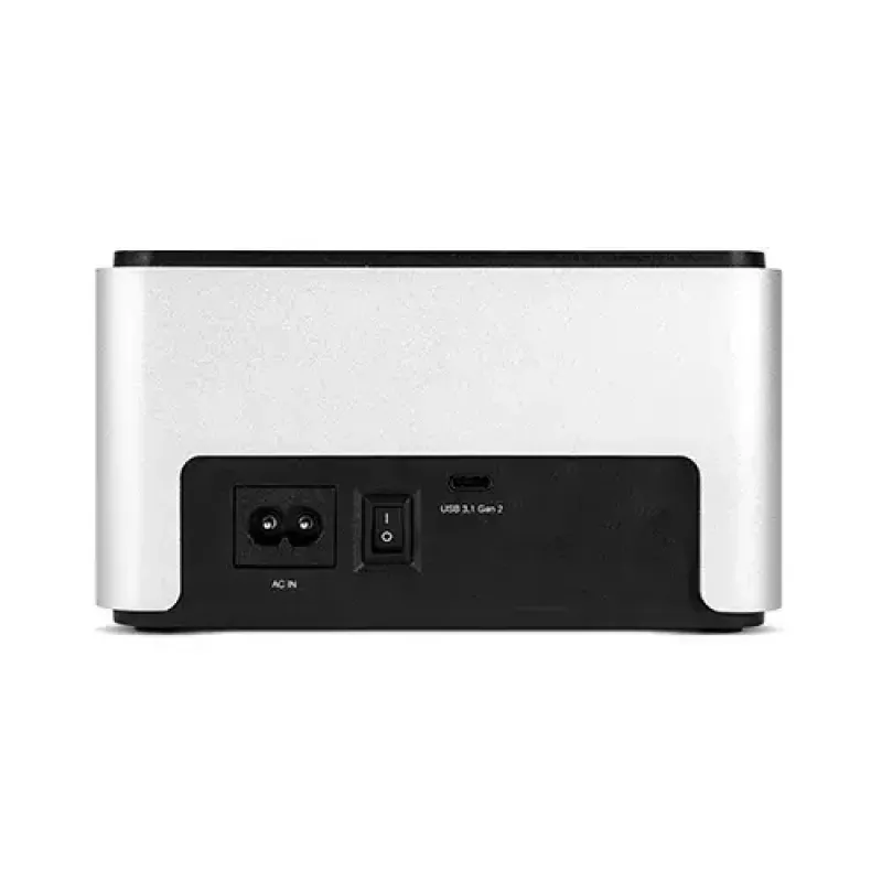 Drive Dock USB-C, telakointiasema hopea/musta