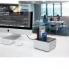Drive Dock USB-C, telakointiasema hopea/musta
