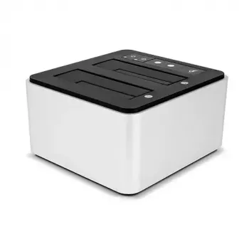 Drive Dock USB-C, telakointiasema hopea/musta