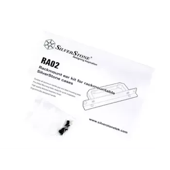 SilverStone SST-RA02B räkkiasennussarja GD07/GD08/GD09/GD10-koteloille, musta