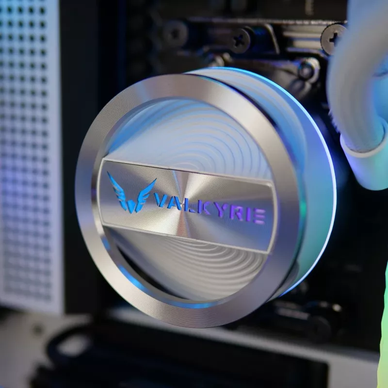 VALKYRIE Dragonfang 360 ARGB -nestemäisjäähdytys valkoinen