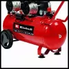 Einhell TE-AC 50 Silent 4020620 ilmakompressori, 1500 W, 50 l, 8 bar, punainen/musta
