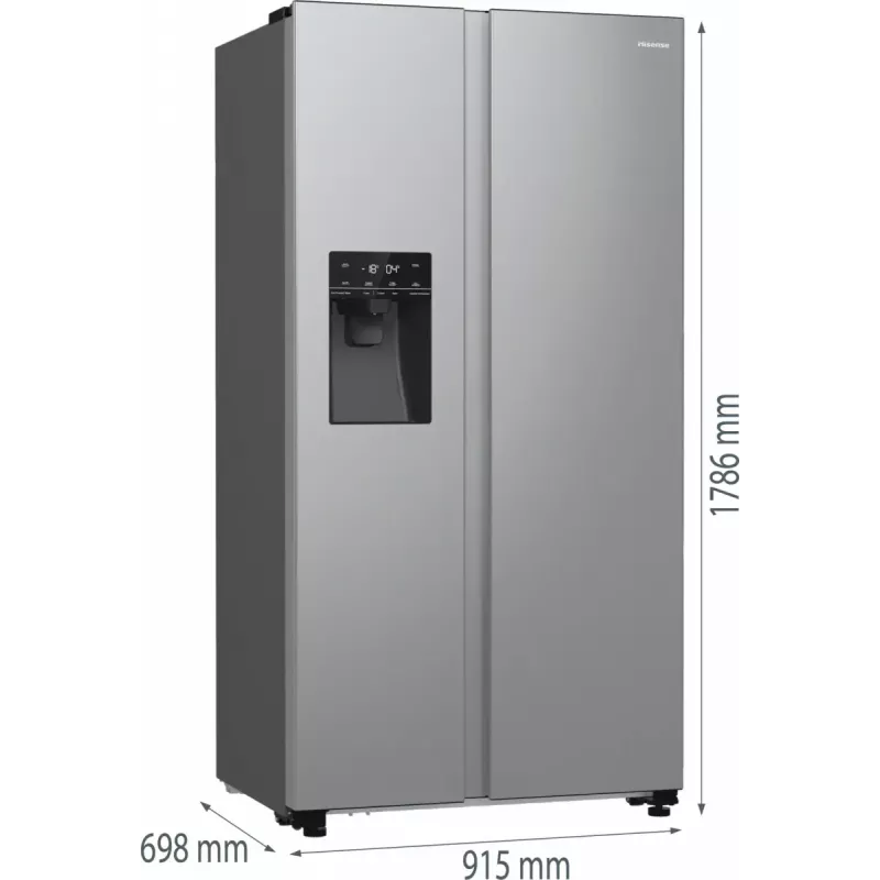Hisense Side by Side RS5P535NTCE BK065B
