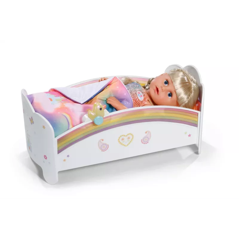 Zapf Creation BABY born Rainbow Bed 835999 nukkekalusteet