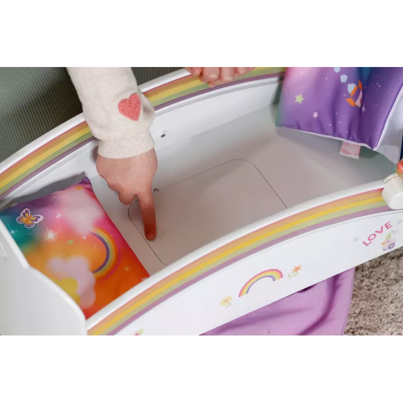 Zapf Creation BABY born Rainbow Bed 835999 nukkekalusteet