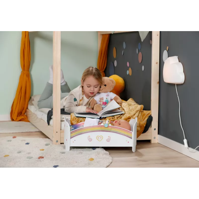 Zapf Creation BABY born Rainbow Bed 835999 nukkekalusteet