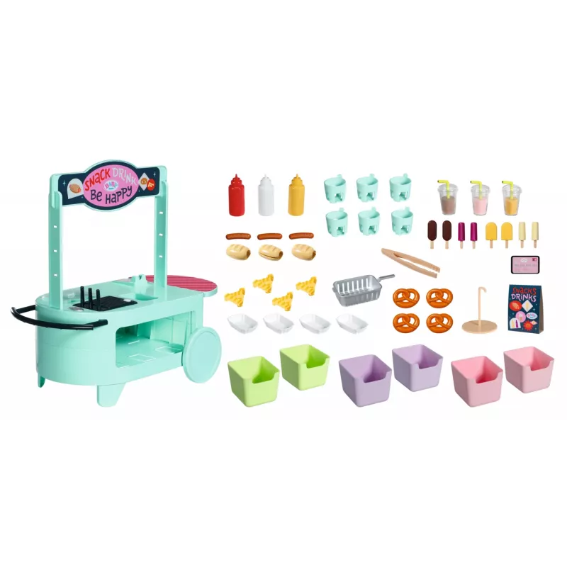 Tarvikesarja BABY born -nukelle Zapf Creationilta — Snack Shop malli 835883