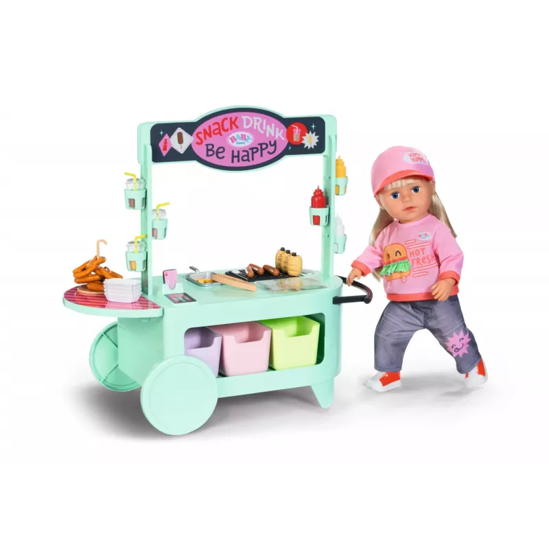 Tarvikesarja BABY born -nukelle Zapf Creationilta — Snack Shop malli 835883