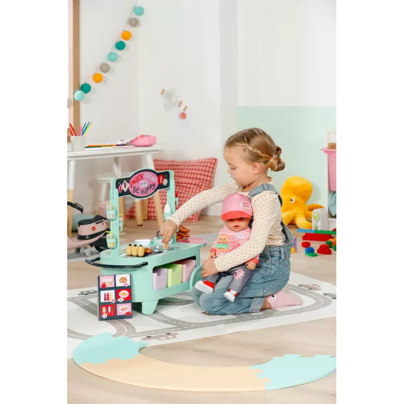 Tarvikesarja BABY born -nukelle Zapf Creationilta — Snack Shop malli 835883