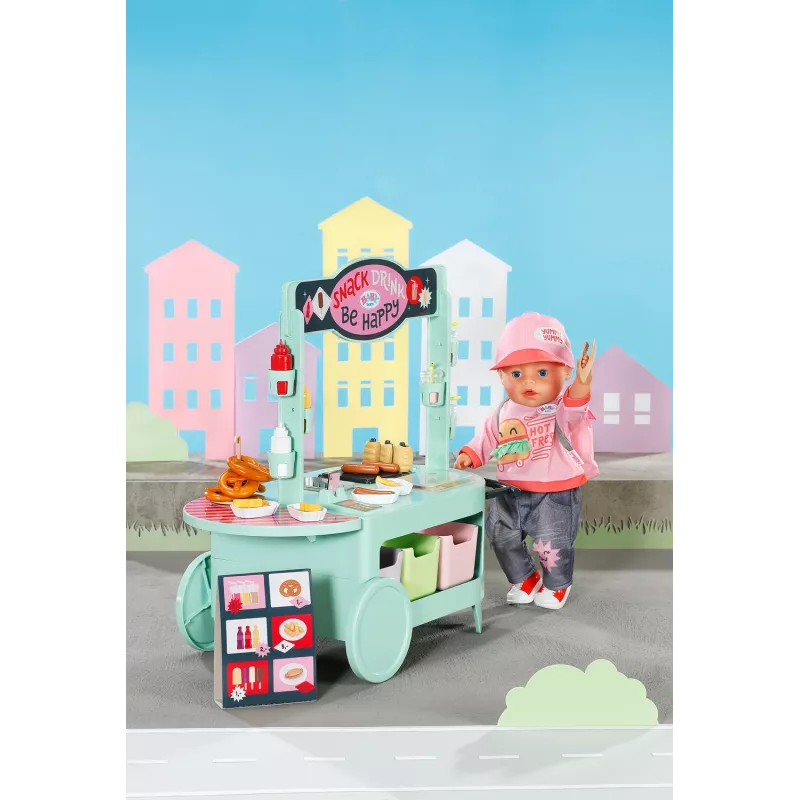 Tarvikesarja BABY born -nukelle Zapf Creationilta — Snack Shop malli 835883