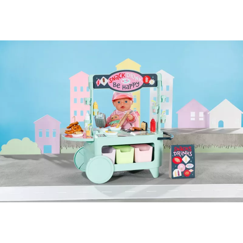 Tarvikesarja BABY born -nukelle Zapf Creationilta — Snack Shop malli 835883