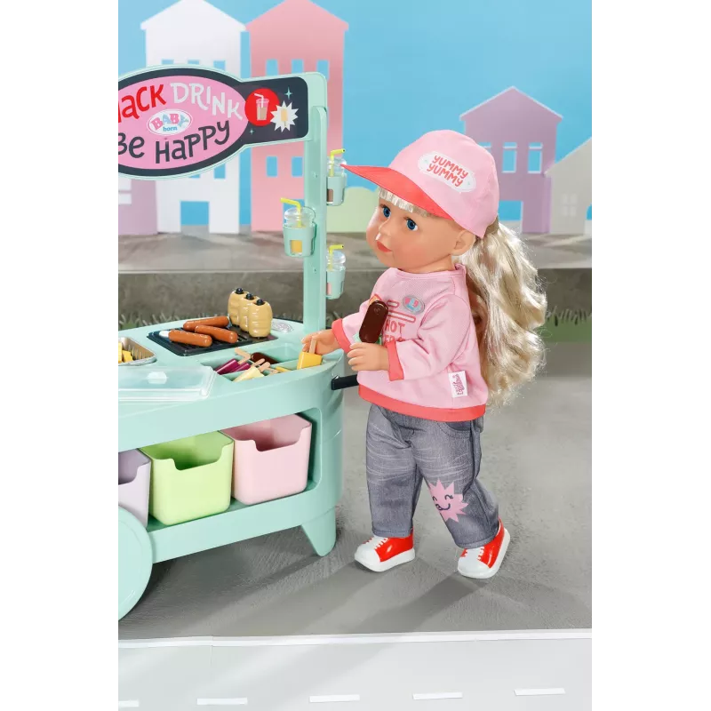 Tarvikesarja BABY born -nukelle Zapf Creationilta — Snack Shop malli 835883