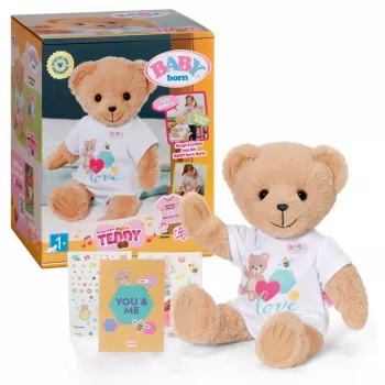 Pehmolelu zapf creation BABY born Singing Teddy 837962 — pehmeä laulava nallekarhu nukeille