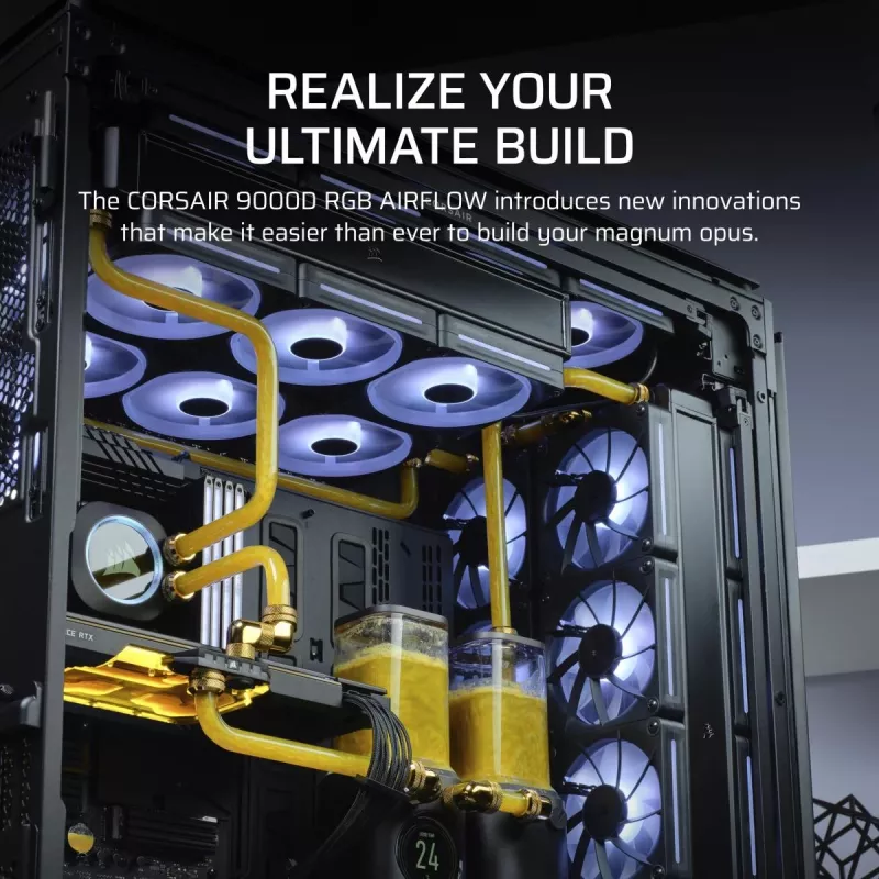 CORSAIR PC-kotelo – 9000D RGB Airflow Super Full-Tower