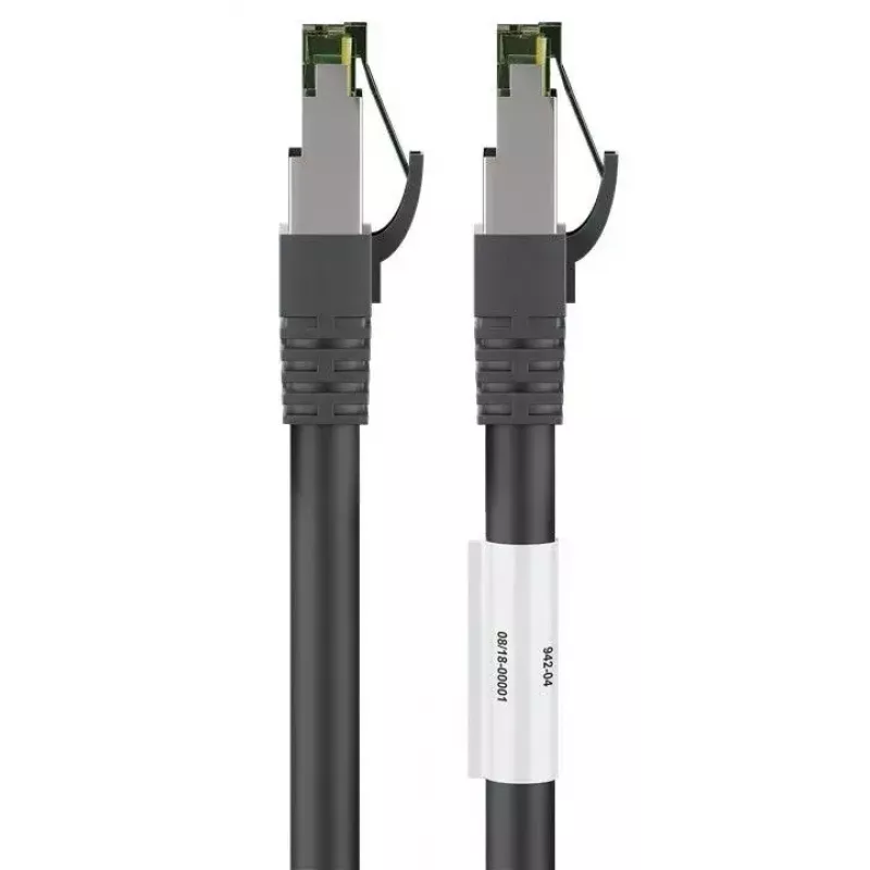 Verkkokaapeli Goobay CAT 8.1 patch-kaapeli RJ-45 Cat8.1 5 m musta