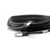 Verkkokaapeli Goobay CAT 8.1 patch-kaapeli RJ-45 Cat8.1 5 m musta