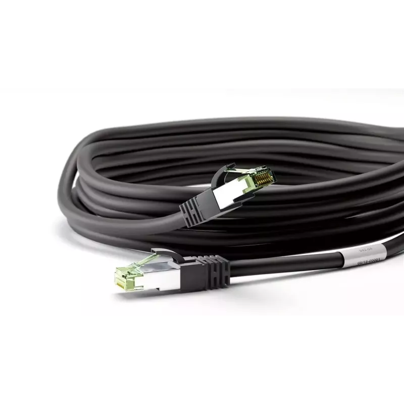 Verkkokaapeli Goobay CAT 8.1 patch-kaapeli RJ-45 Cat8.1 5 m musta