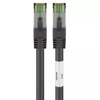 Verkkokaapeli Goobay CAT 8.1 patch-kaapeli RJ-45 Cat8.1 5 m musta
