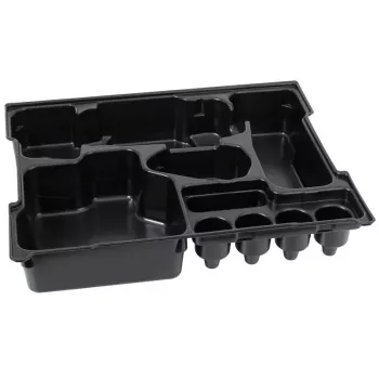 Bosch 1600A002UJ L-BOXX-sisäosa GTR 30 CE -laatanleikkurille, L-BOXX 136:lle, muovi, musta