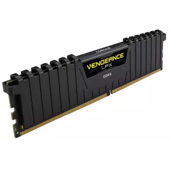 CORSAIR muisti 16GB DDR4 2400MHz Unbuffered 16-16-16-39 Vengeance Low Profilex musta lämmönlevitin