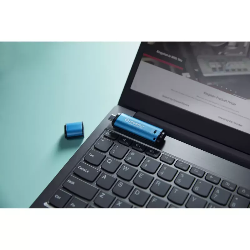 Kingston Technology IronKey 256 GB USB-C Vault Privacy 50C AES-256-salattu, FIPS 197
