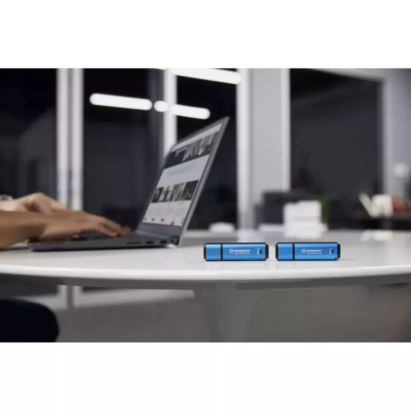 Kingston Technology IronKey 256 GB USB-C Vault Privacy 50C AES-256-salattu, FIPS 197